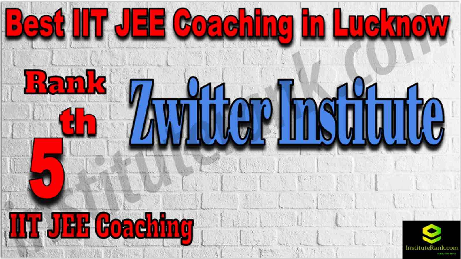 Rank 5th Best IIT JEE Coaching in Lucknow