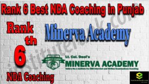 Rank 6. NDA Coaching in Punjab
