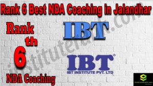 Rank 6. NDA coaching In Jalandhar