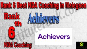Rank 6. NDA coaching In Malegaon