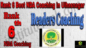 Rank 6. NDA coaching In Ulhasnagar