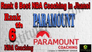Rank 6. NDA coaching in Jhansi