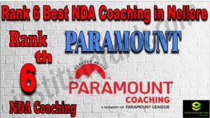 Rank 6. NDA coaching in Nellore