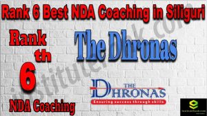 Rank 6.NDA coaching In Siliguri