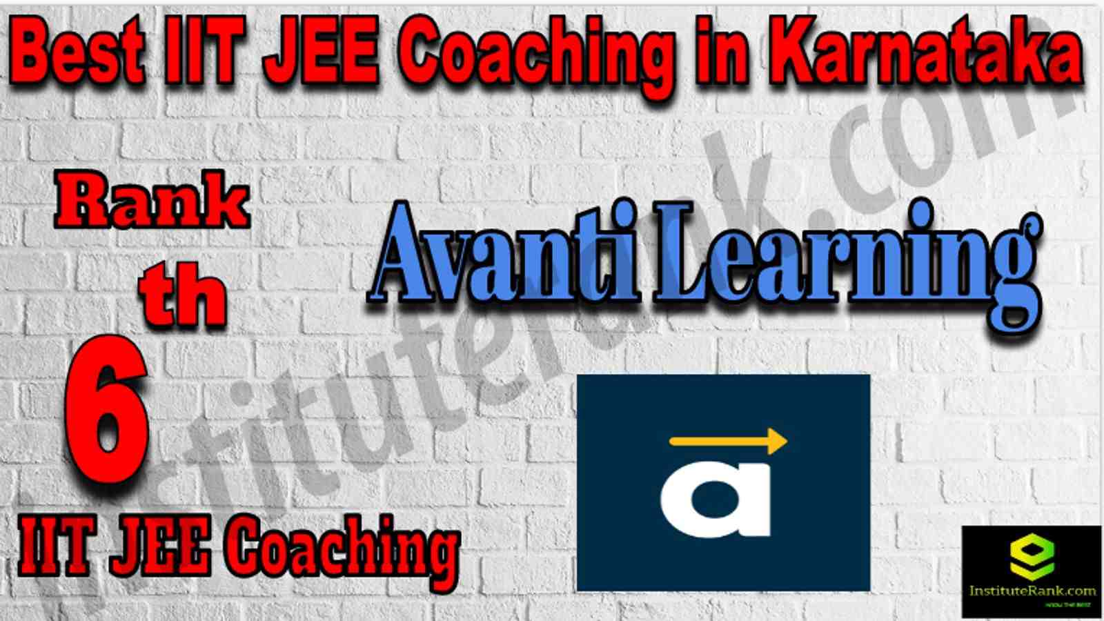 Rank 6th Best IIT JEE Coaching in Karnataka