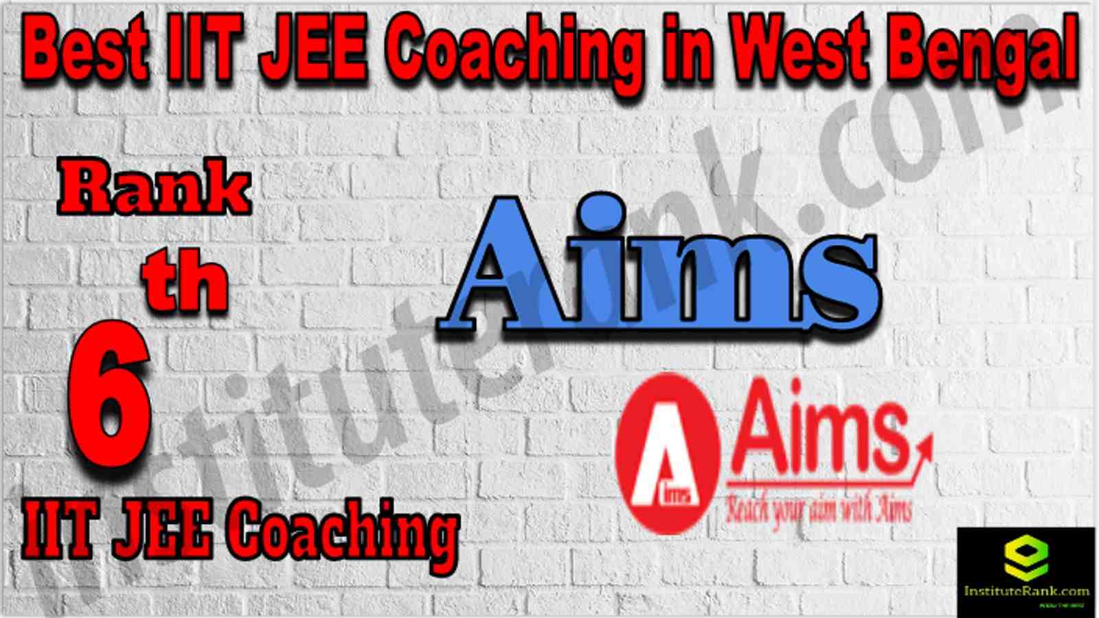 Rank 6th Best IIT JEE Coaching in West Bengal