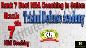 Rank 7. Best NDA Coaching in Salem