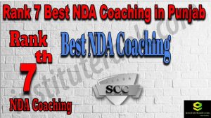 Rank 7. NDA Coaching in Punjab