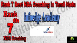 Rank 7. NDA Coaching in Tamil Nadu