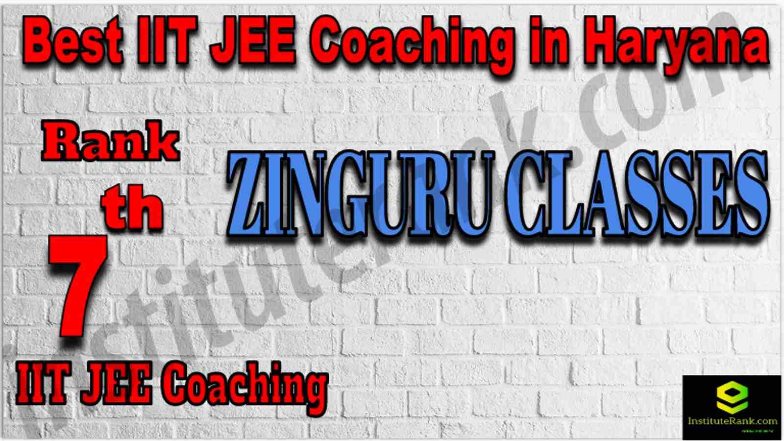 Rank 7th Best IIT JEE Coaching in Haryana
