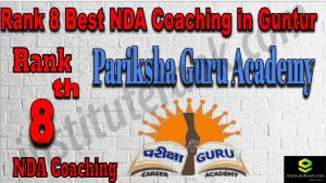 Rank 8. NDA Coaching in Guntur