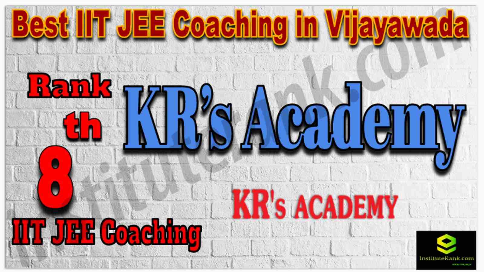 Rank 8th Best IIT JEE Coaching in Vijayawada