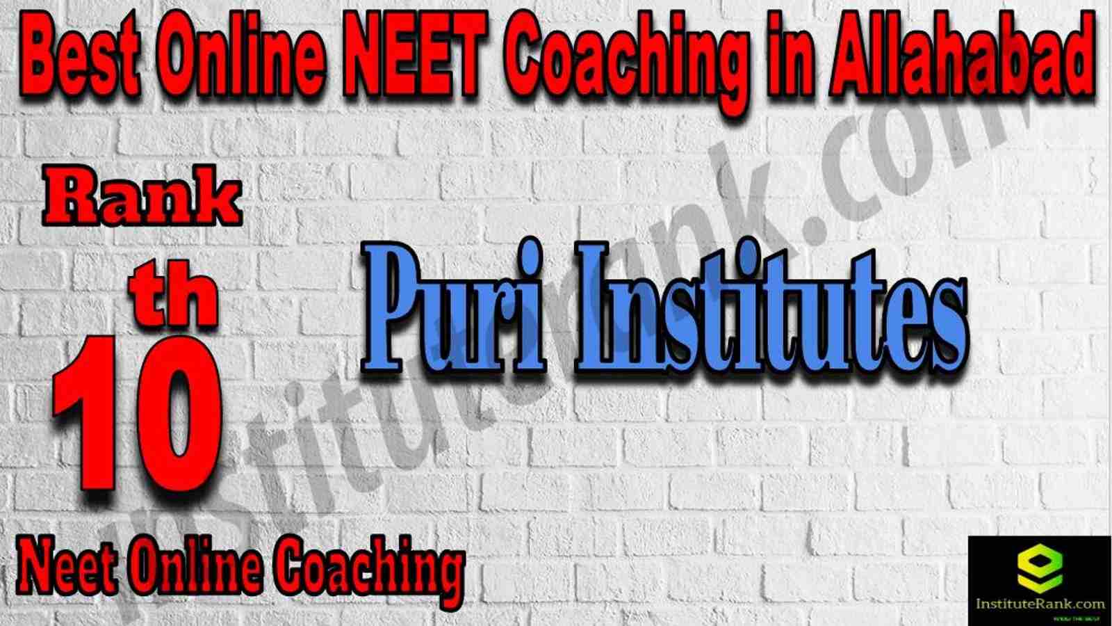 10th Best Online Neet Coaching in Allahabad