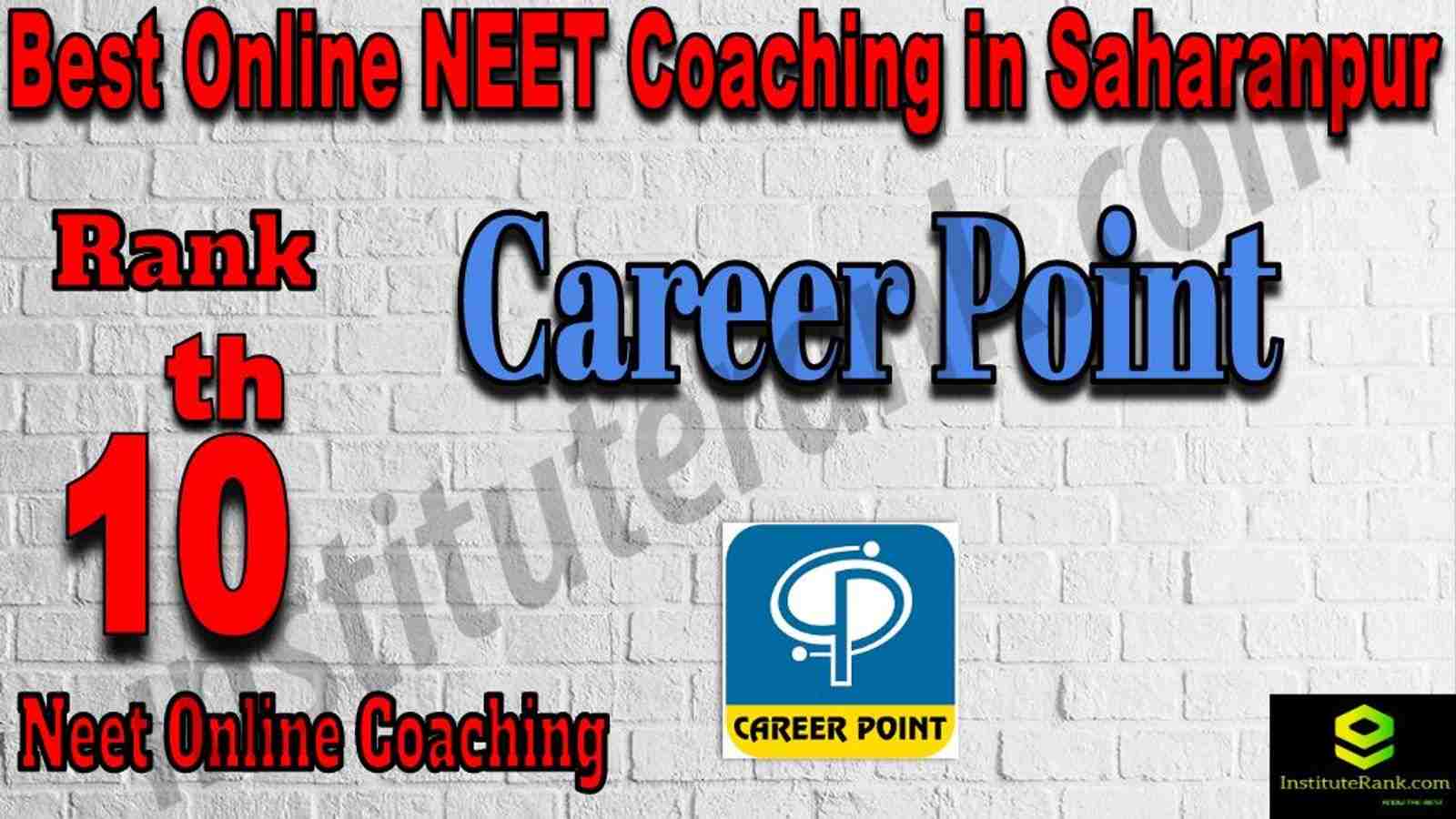 10th Best Online Neet Coaching in Saharanpur