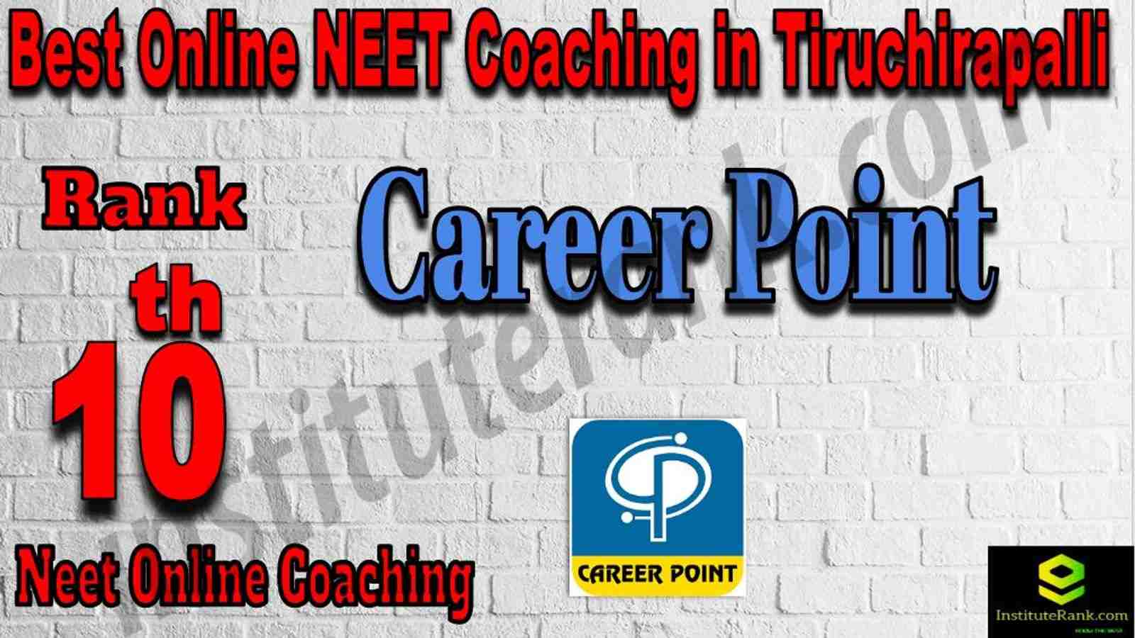 10th Best Online Neet Coaching in Tiruchirapalli