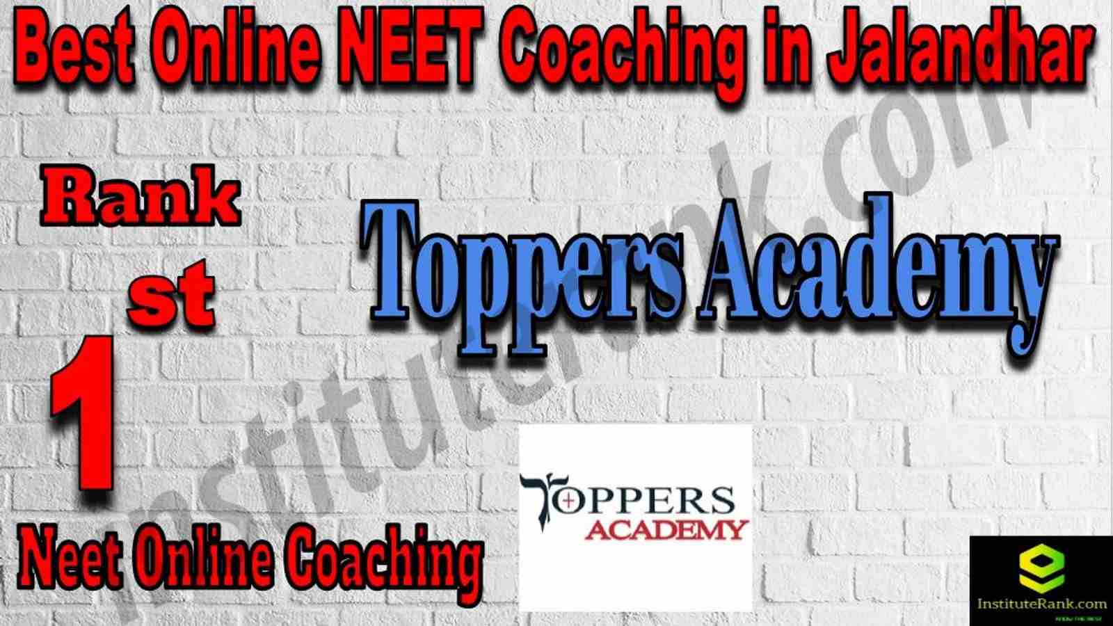 1st Best Online Neet Coaching in Jalandhar