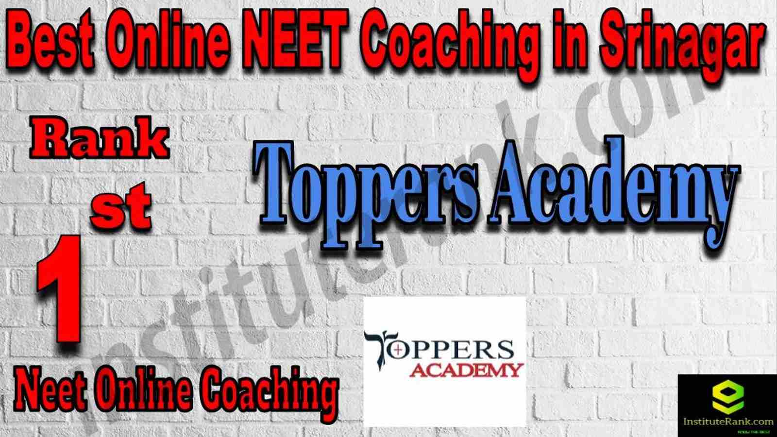 1st Best Online Neet Coaching in Srinagar