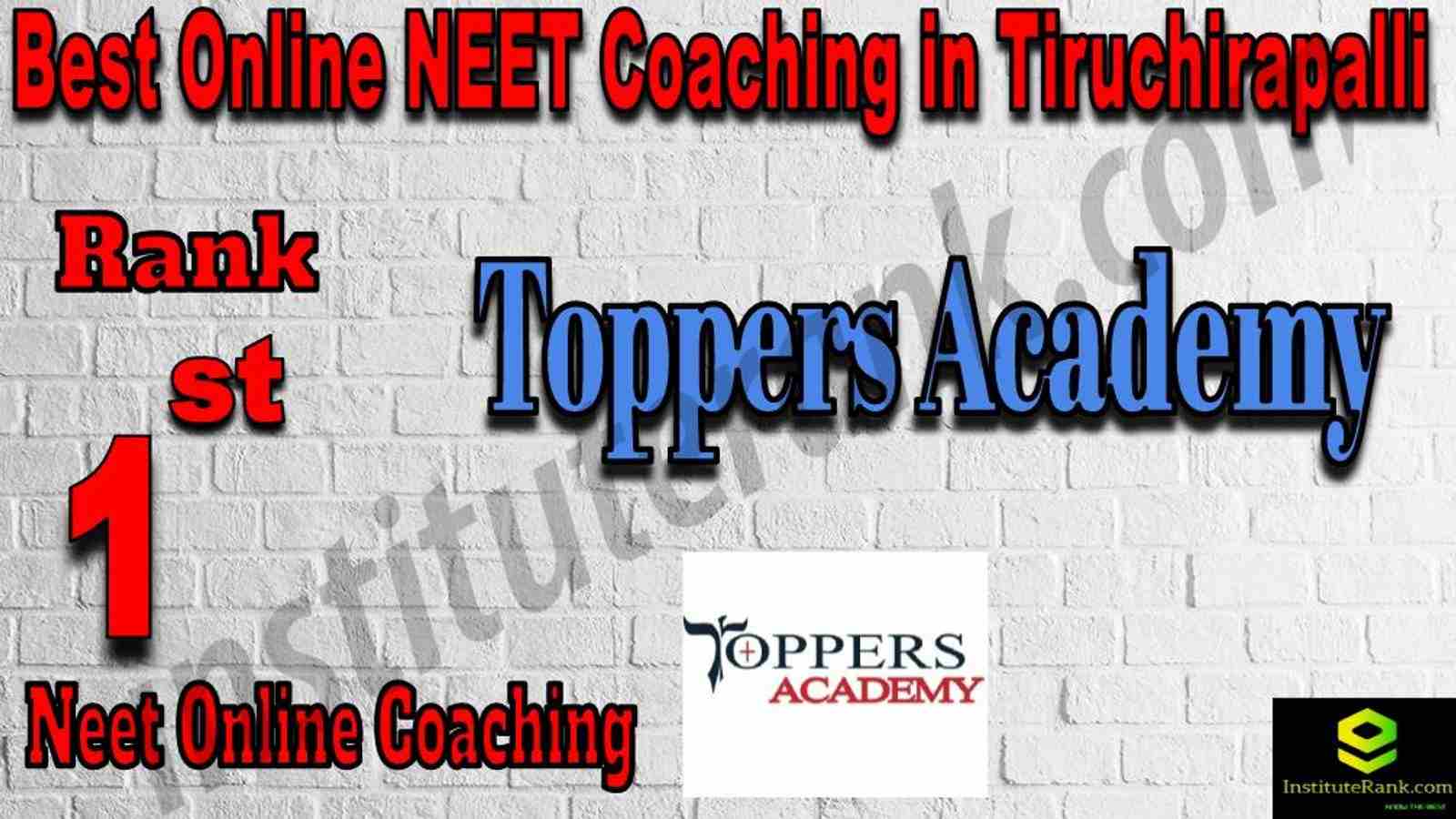 1st Best Online Neet Coaching in Tiruchirapalli