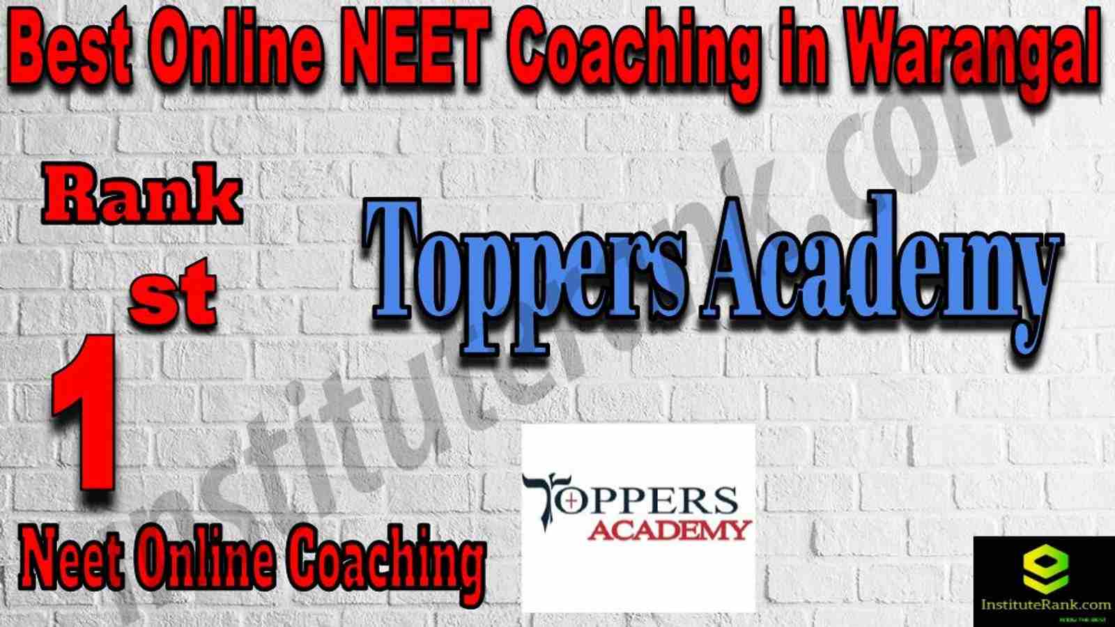 1st Best Online Neet Coaching in Warangal