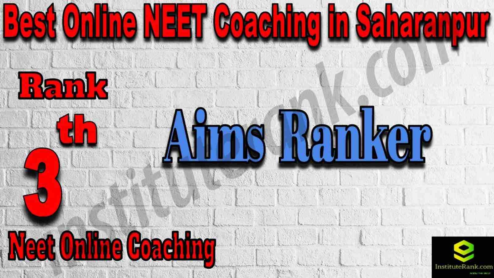 3rd Best Online Neet Coaching in Saharanpur