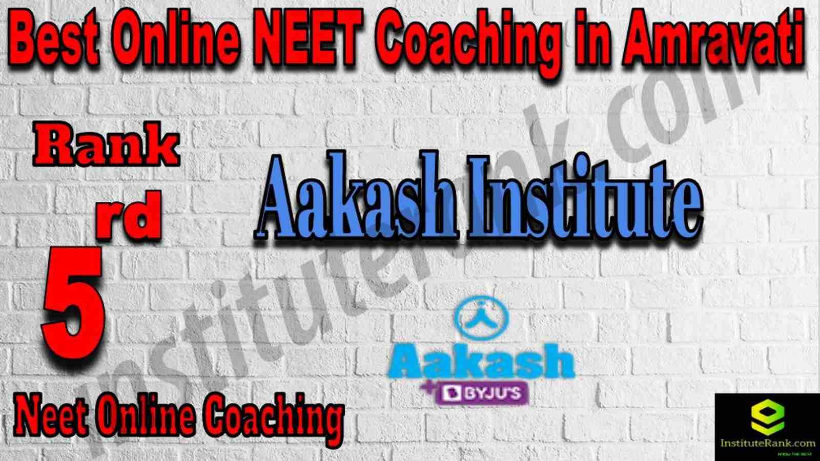 5th Best Online Neet Coaching in Amravati