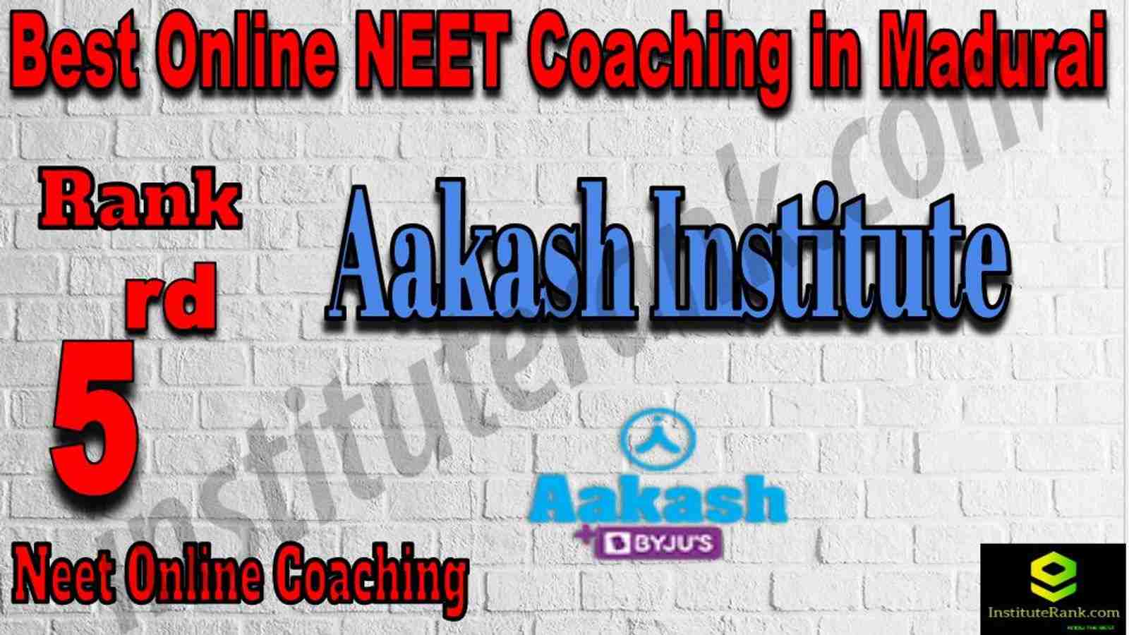 5th Best Online Neet Coaching in Madurai