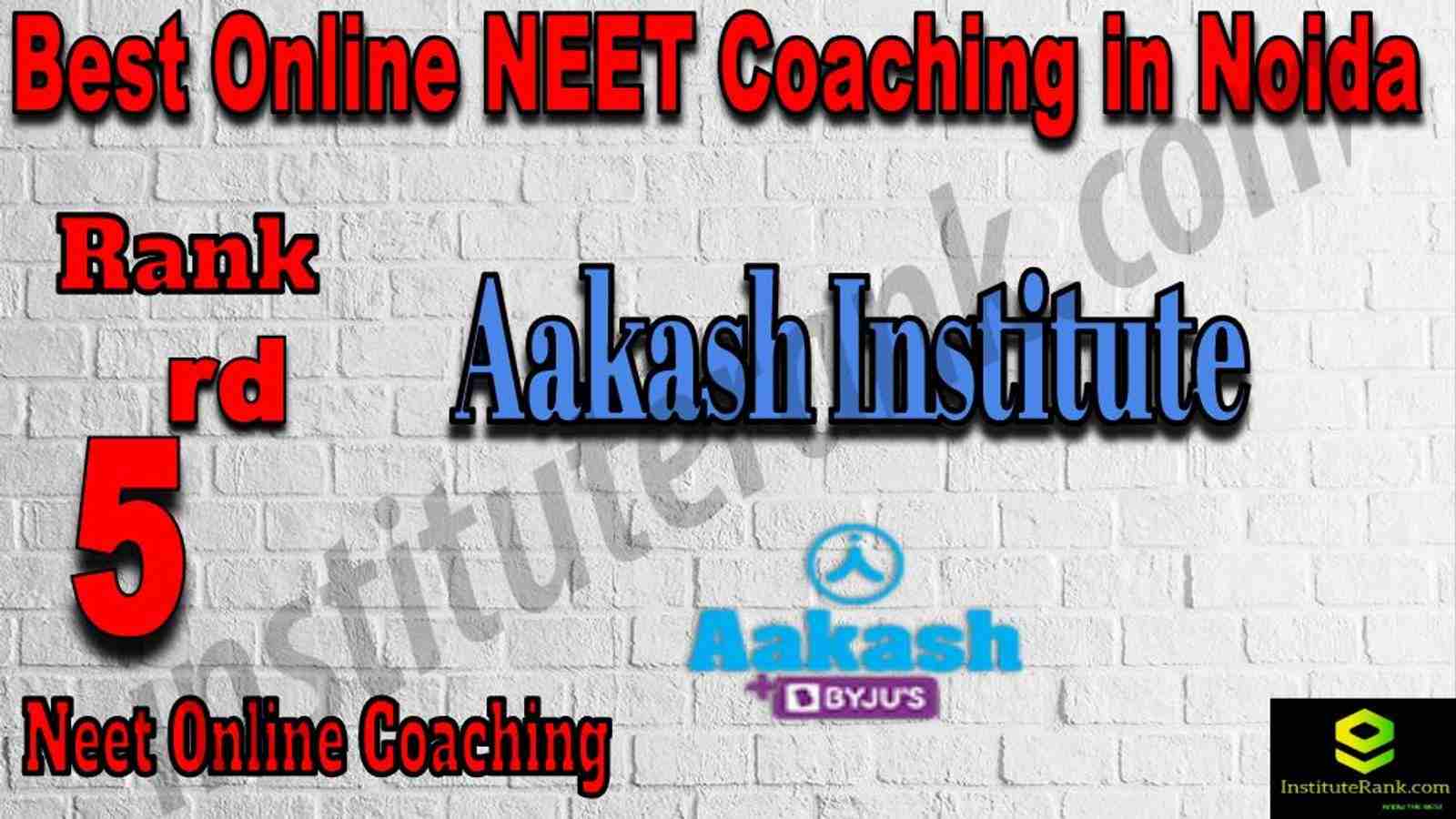 5th Best Online NEET Coaching in Noida