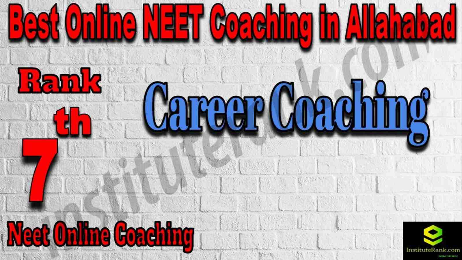 7th Best Online Neet Coaching in Allahabad