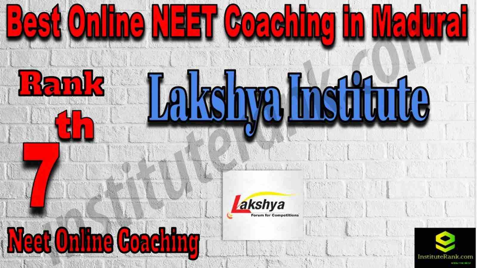 7th Best Online Neet Coaching in Madurai