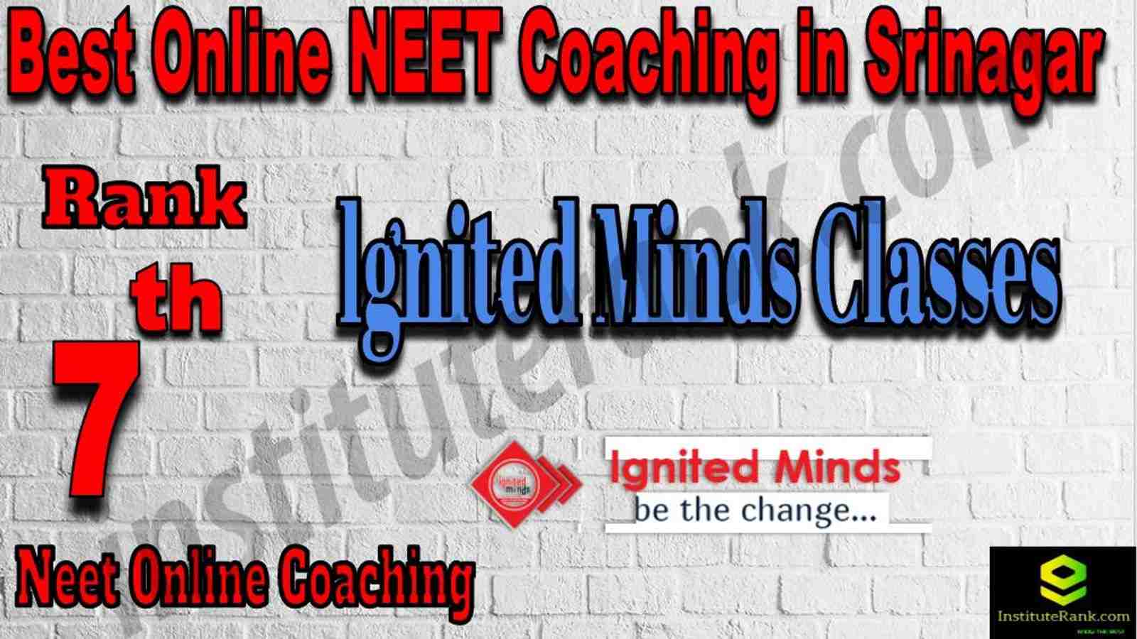 7th Best Online Neet Coaching in Srinagar