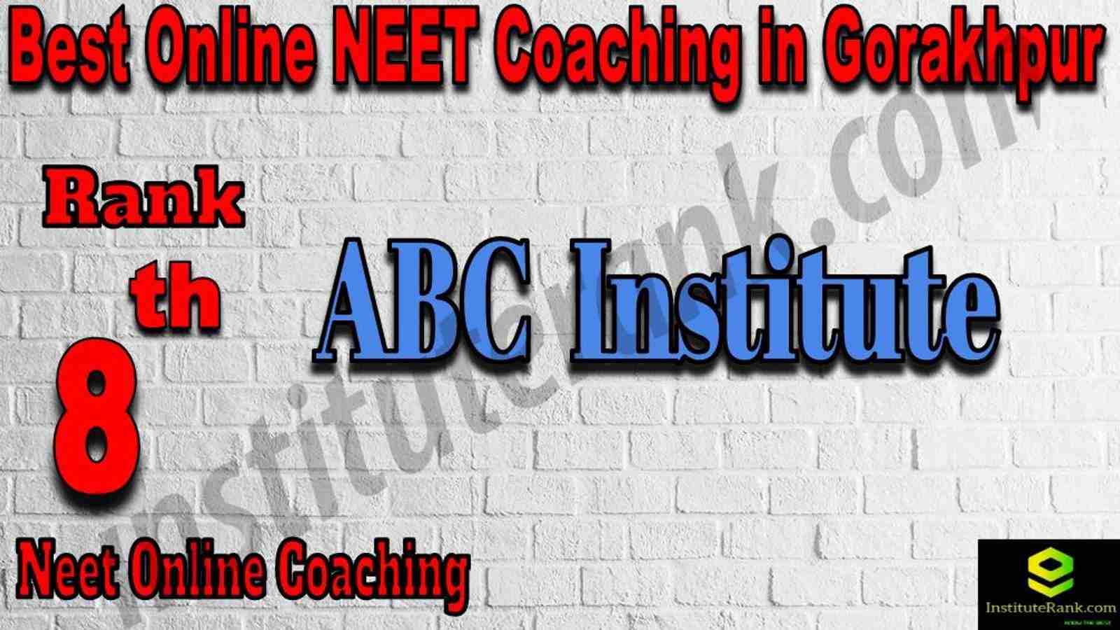 8th Best Online Neet Coaching in Gorakhpur