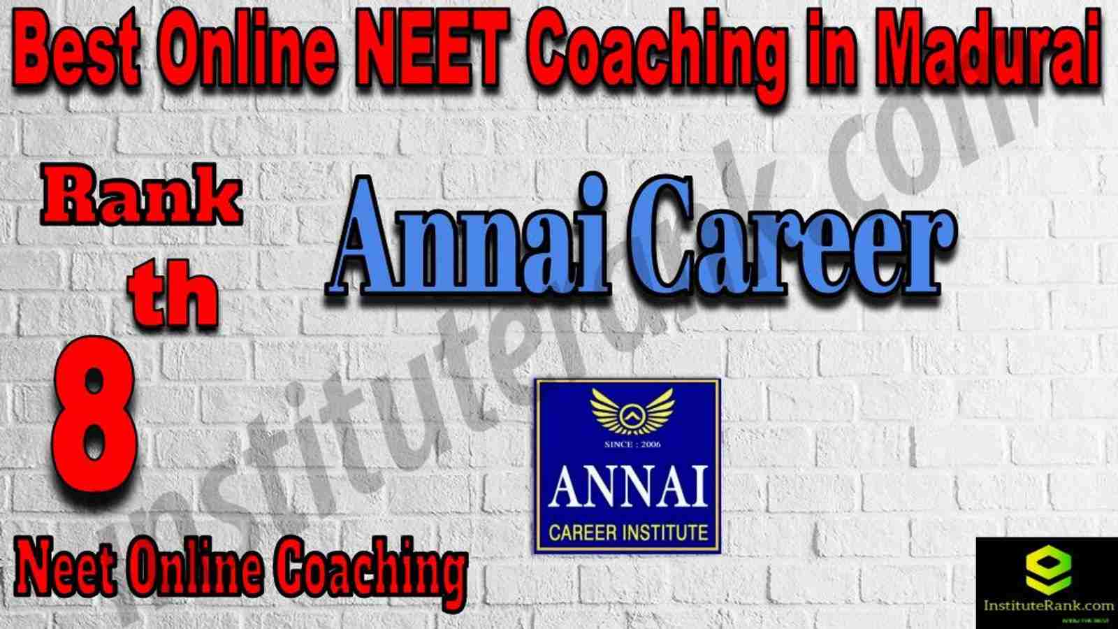 8th Best Online Neet Coaching in Madurai
