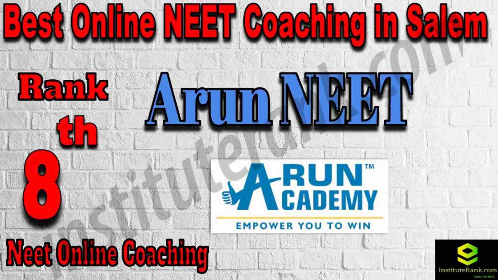 8th Best Online Neet Coaching in Salem