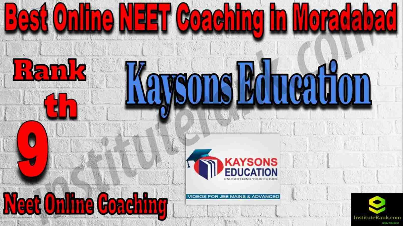9th Best Online Neet Coaching in Moradabad