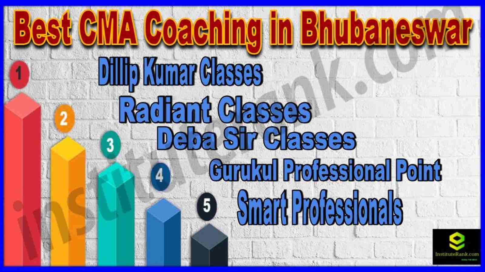 Best 5 CMA Coaching in Bhubaneswar
