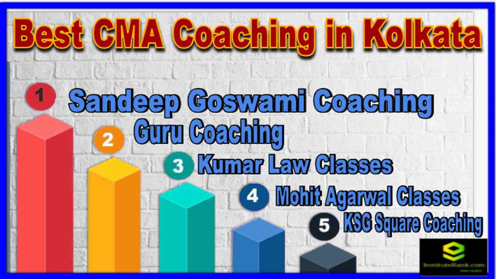 Best CMA Coaching in Kolkata