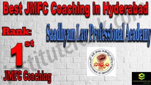 Rank 1 Best JMFC Coaching in Hyderabad Rank 1 Best JMFC Coaching in Hyderabad