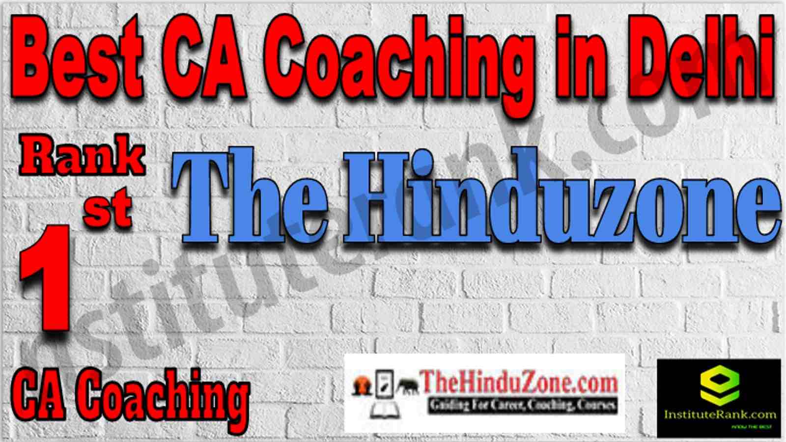Rank 1st CA Coaching in Delhi