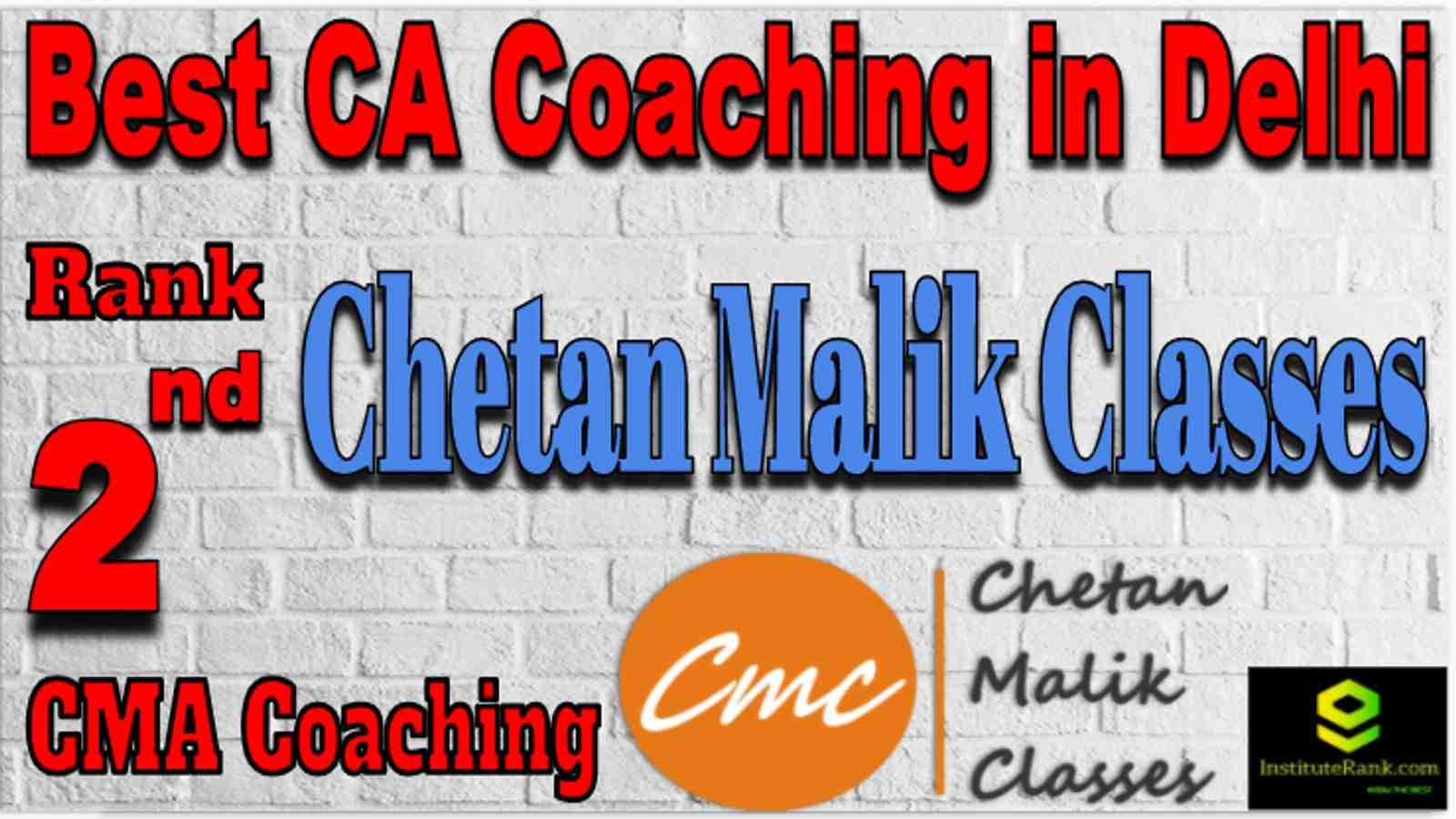 Rank 2 Best CA Coaching in Delhi