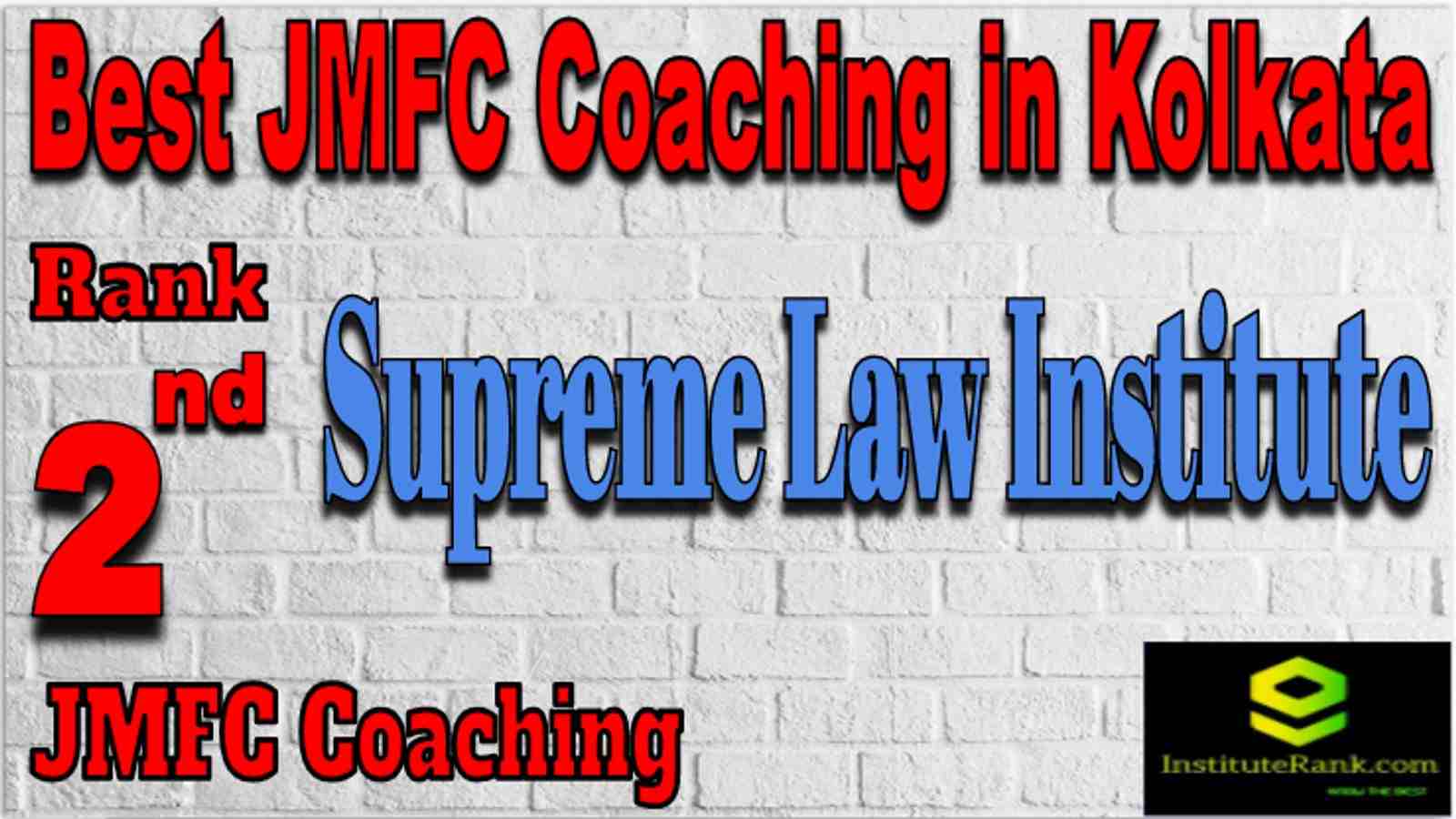 Rank 2 Best JMFC Coaching in Kolkata