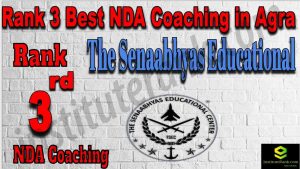 Rank 3. NDA Coaching in Agra