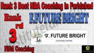 Rank 3. NDA Coaching in Faridabad