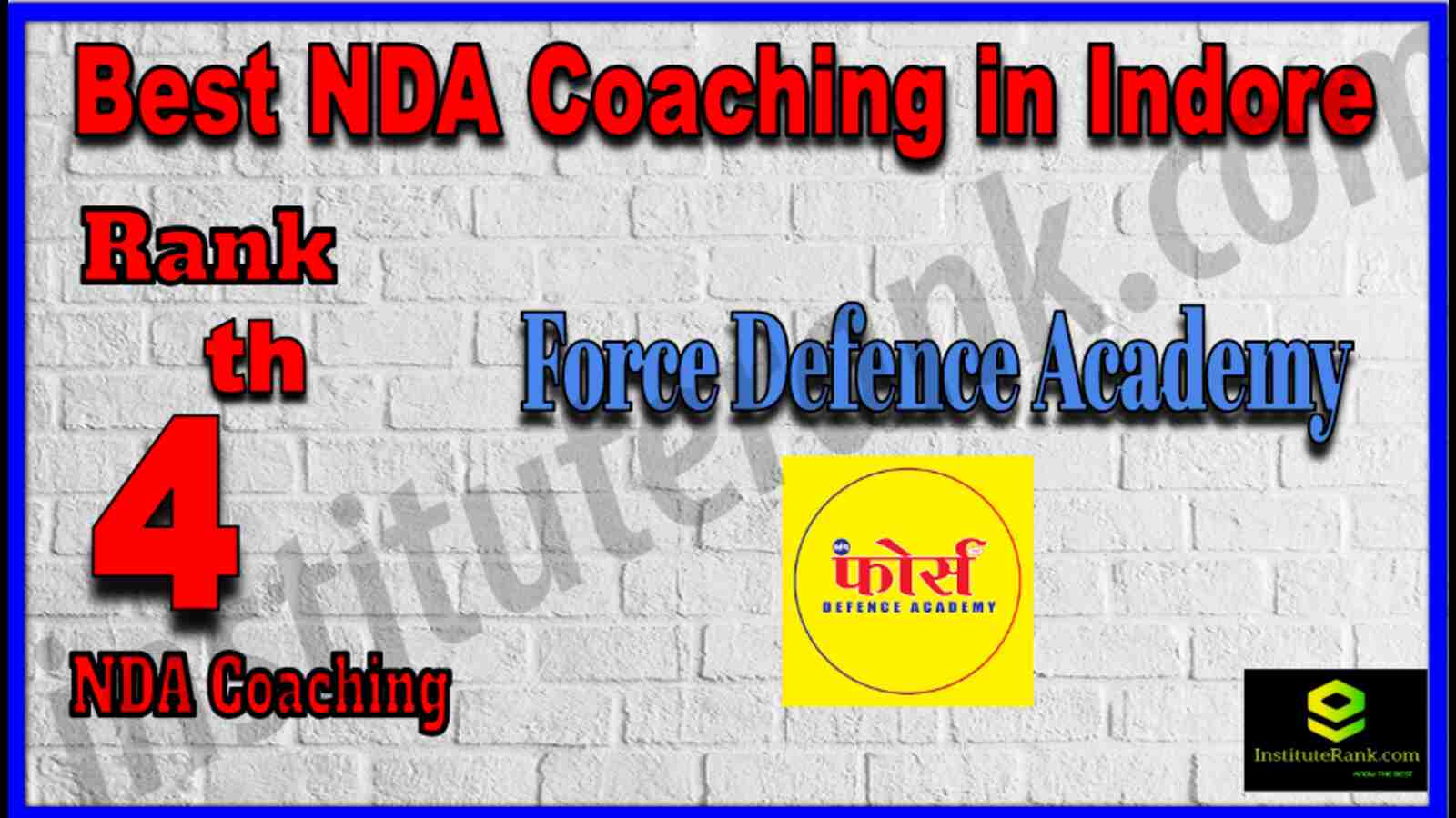 Rank 4 Best NDA Coaching in Indore