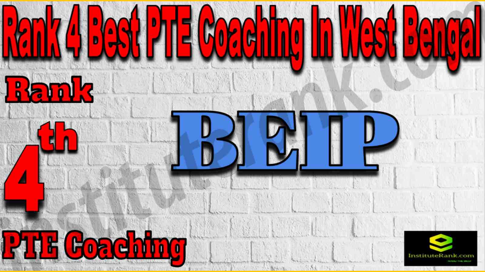 Rank 4 Best PTE Coaching in West Bengal