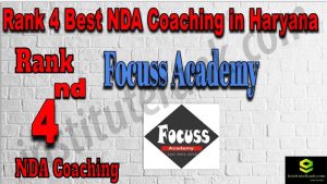 Rank 4. NDA Coaching in Haryana