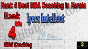 Rank 4. NDA Coaching in Kerala