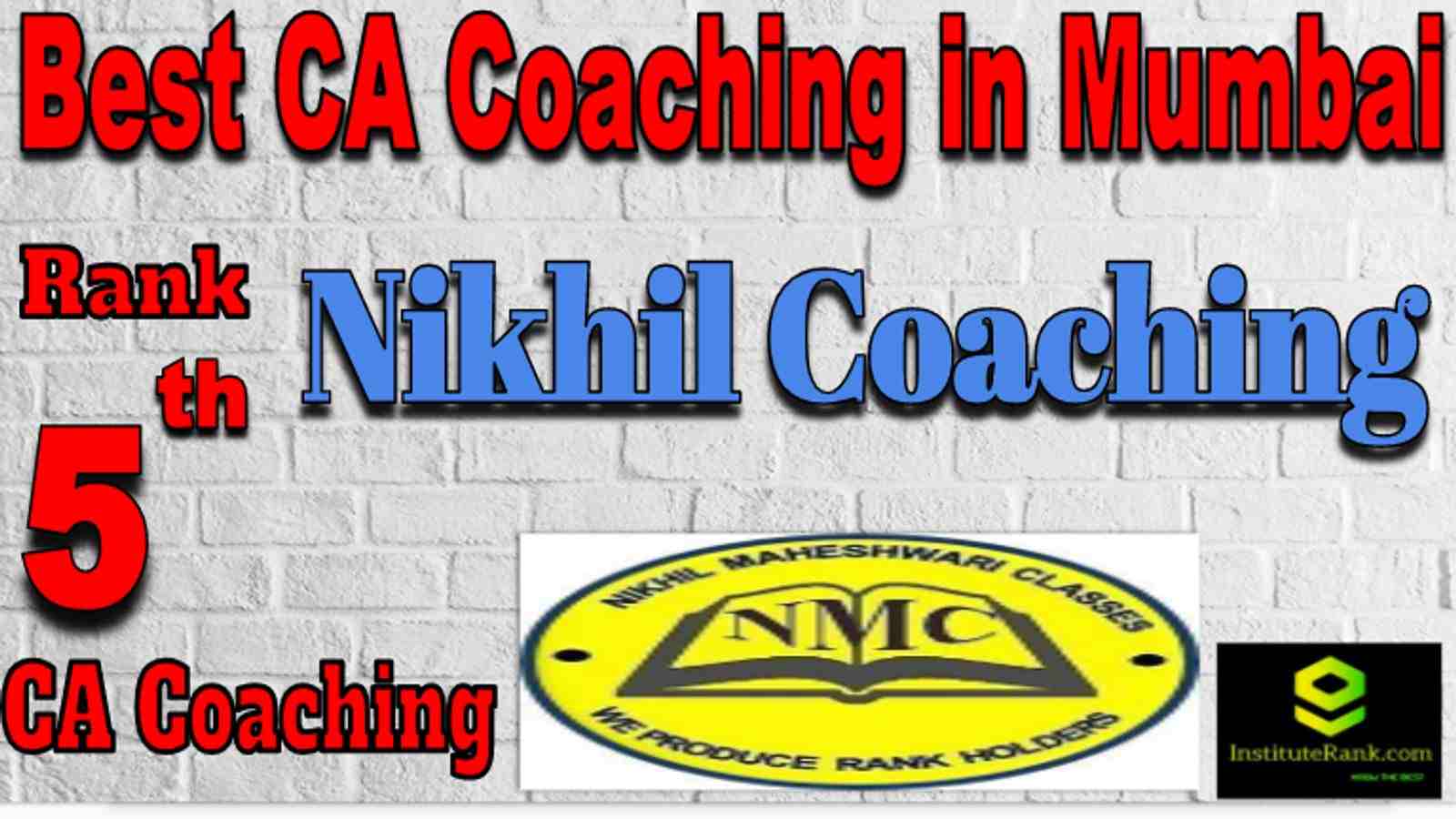 Rank 5 Best CA Coaching in Mumbai