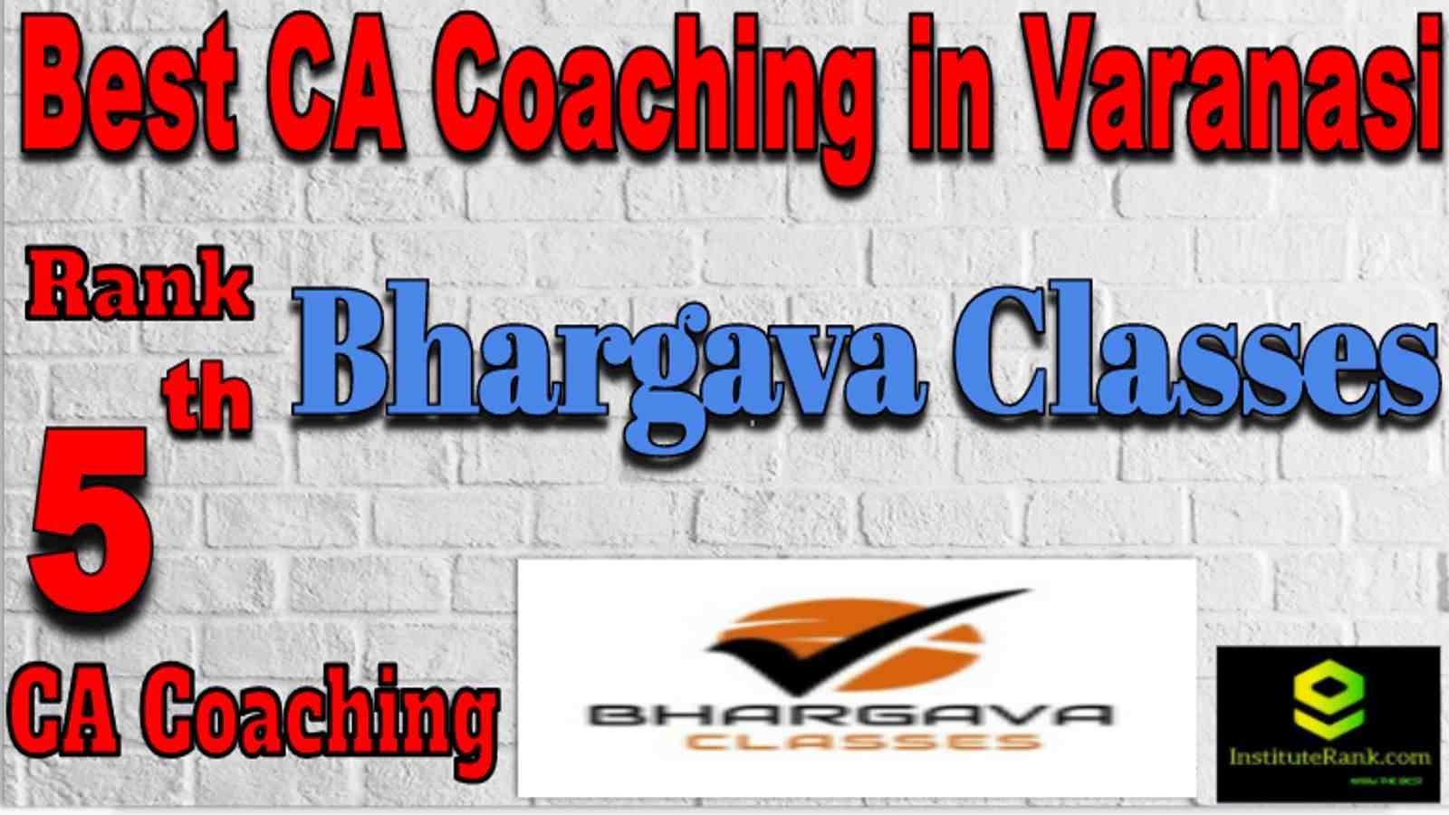 Rank 5 Best CA Coaching in Varanasi