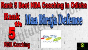 Rank 5 NDA Coaching in Odisha
