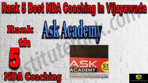 Rank 5. NDA Coaching In Vijayawada